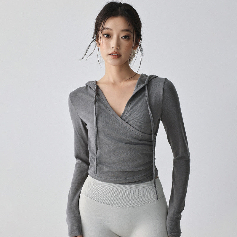 Pilates Workout Long-sleeve T-shirt Training Fitness Apparel